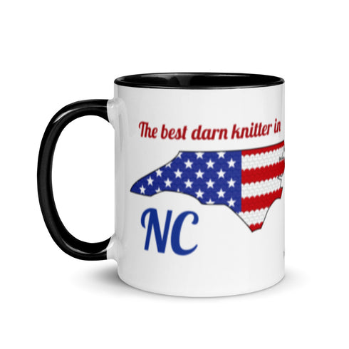 The Best Darn Knitter in NC mug